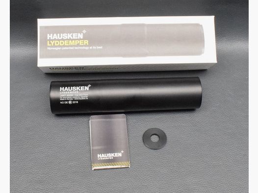 Hausken Schalldämpfer JD 224, Kaliber 243-7mm, M18x1, Neuware aus Geschäftsauflösung