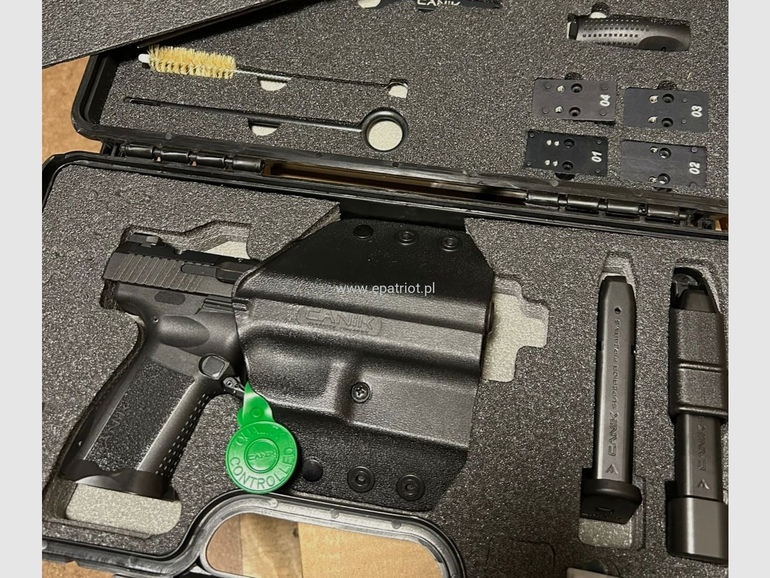 Pistool Canik TP9 ELITE-S COMBAT BLACK kal. 9x19mm