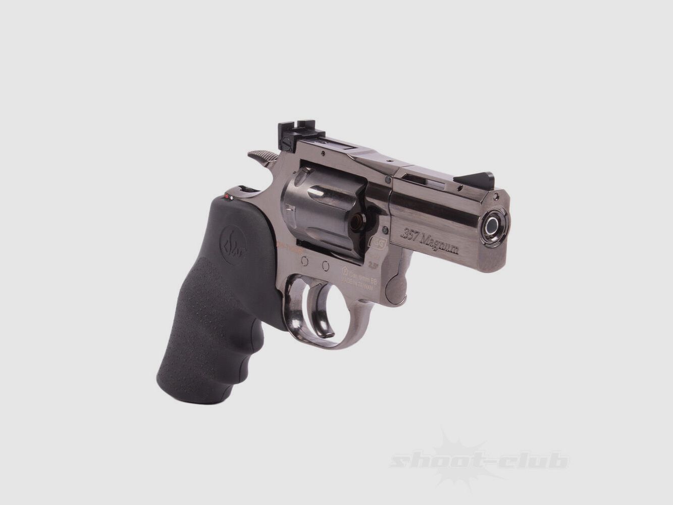 ASG	 Dan Wesson 715 2,5 Zoll Airsof 6mm BB Co2 Steel Grey