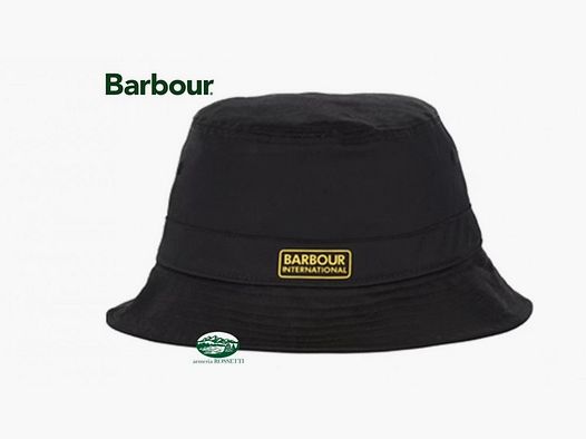 BARBOUR kapelusz International Sports czarny