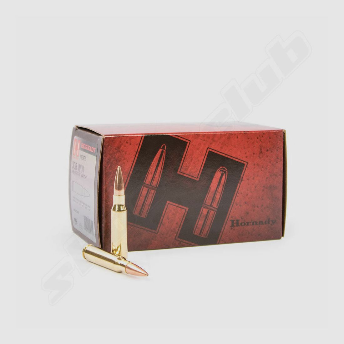 Hornady Match BTHP 168grs .308Win