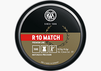 RWS Premium Line R10 Match Diabolo 4,5 mm Ø4,49 mm 0,53 g 500er