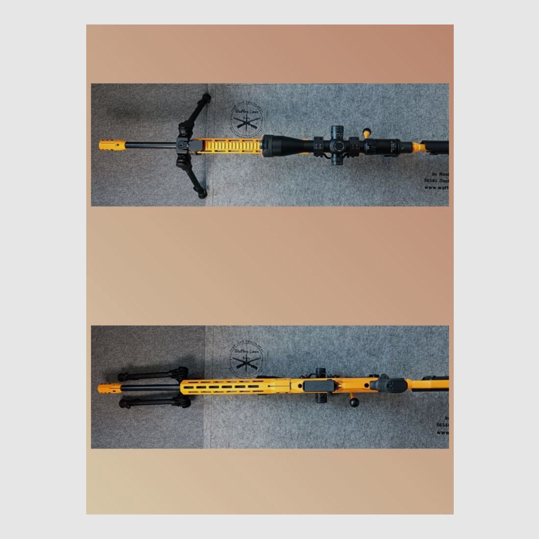 Tikka T3x TACT A1 mit Custom Cerakote & ERATAC + ZF GPO 4,5-27x50i