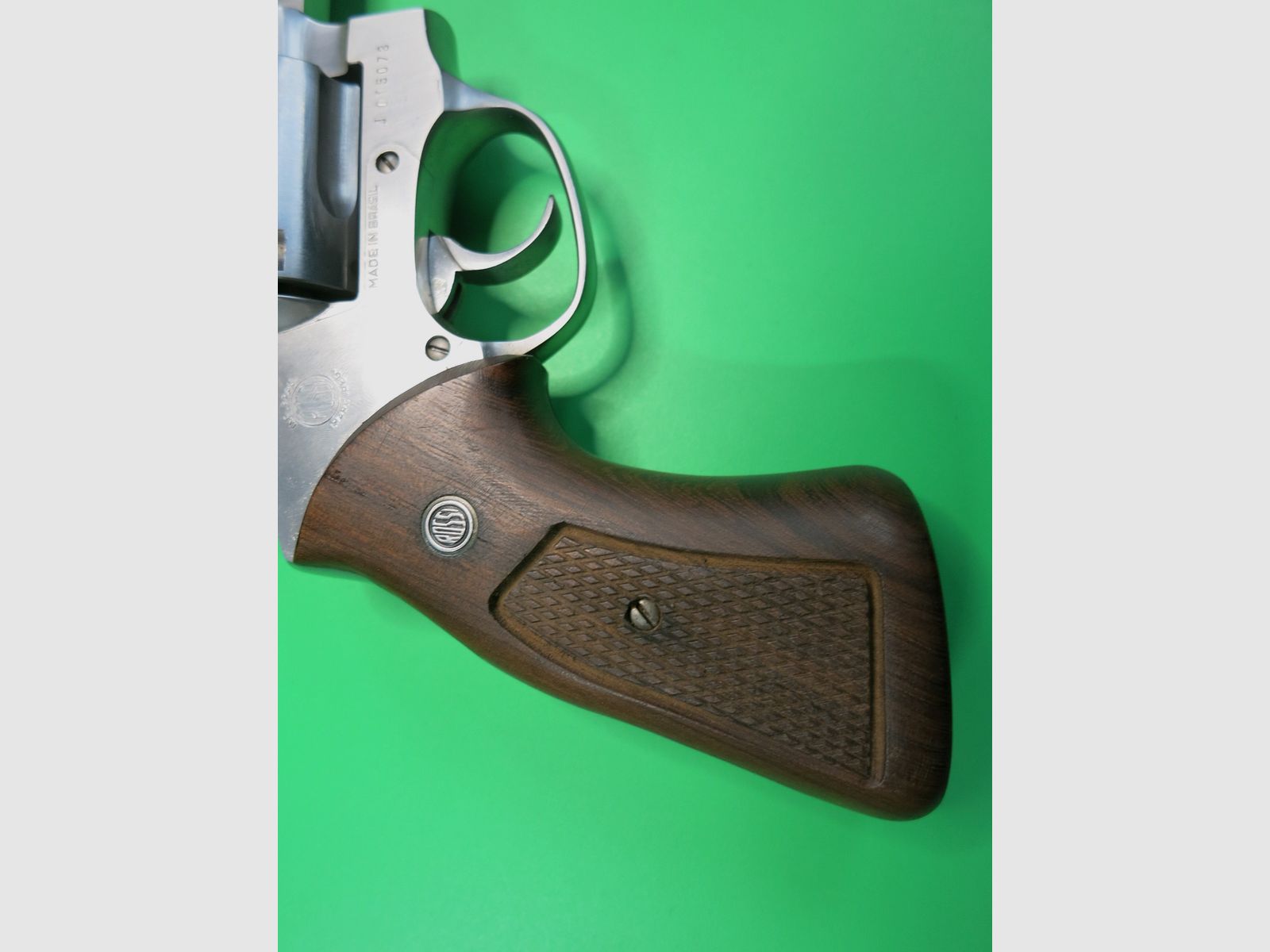 Rossi Interarms Edelstahl Revolver M851, .38 Special, 6 Schuss, DA/SA, Amadeo-Rossi M-851, Fallenjagd #17