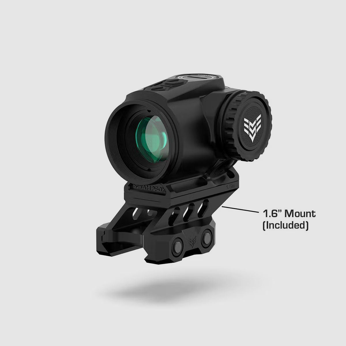 Swampfox Raider 1x20 Micro Prism Visier - 6 MOA Dot, rot beleuchtet