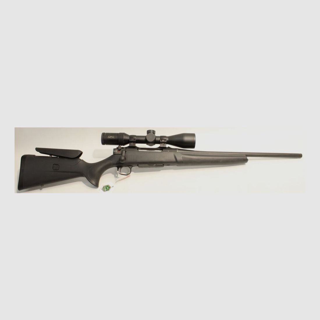 Haenel Hunter EVO with GPO 2-12x50i