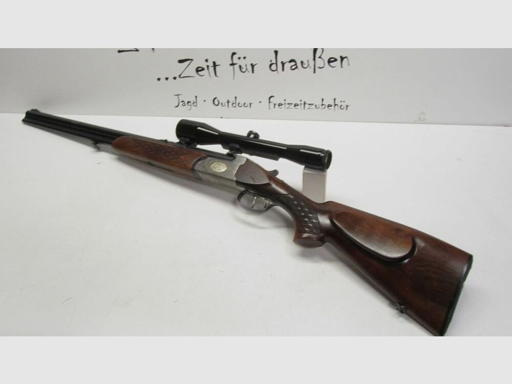Bockbüchsflinte Zoli .308Win, 12/70, ZFR Schmidt & Bender 6x42, mit Austaus 12/70;.308Win