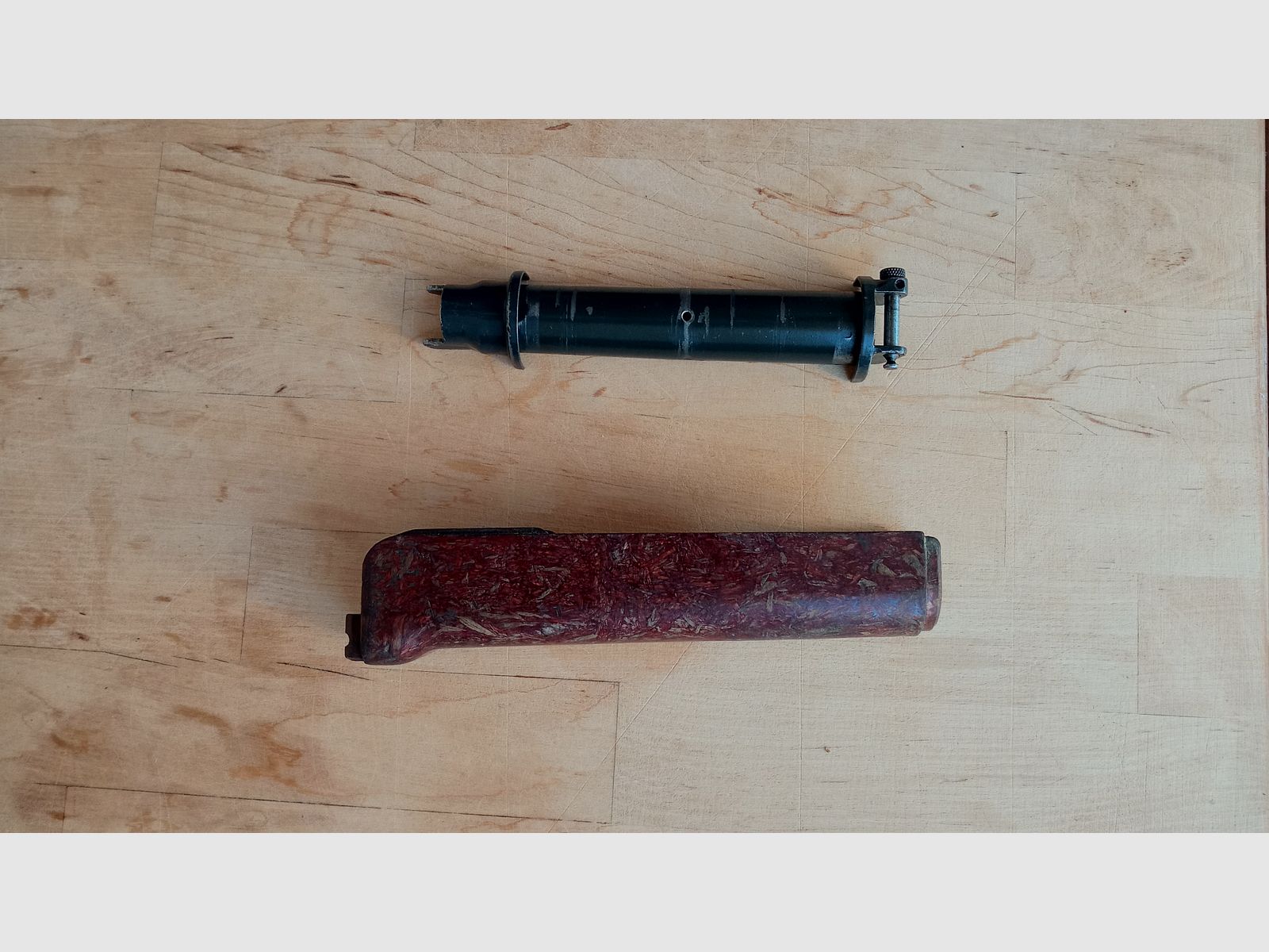 Klassische VZ.58 Ersatzteile unterer Handschutz und Halterung für oberen Handschutz / Beaver Barf