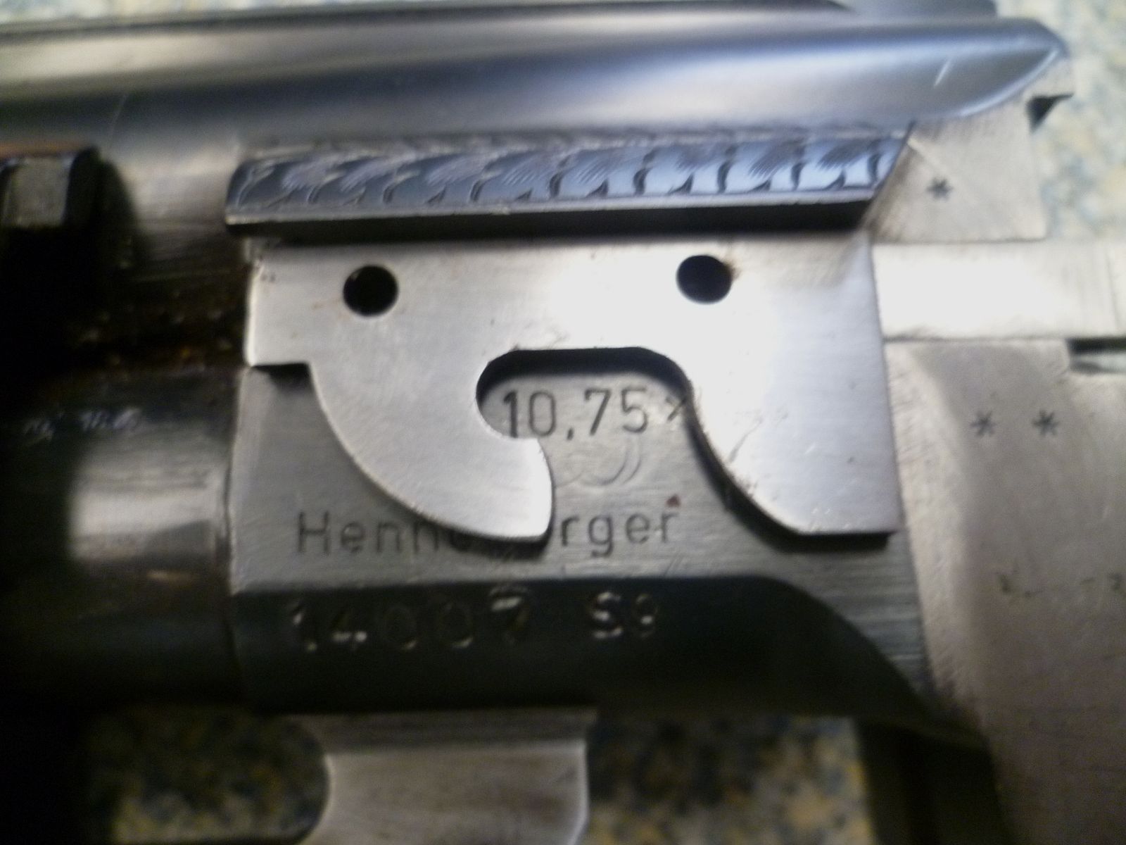 Bockdoppelbüchse FN B25 - Henneberger 10,75x68 Game Gun