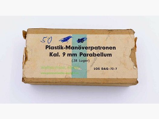 Dynamit Nobel Manöver/Platz 9mmLuger/Parabellum/9x19