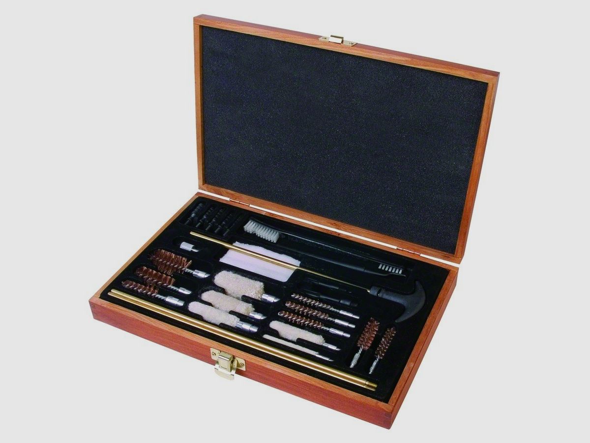 OUTERS 70082 REINIGUNGSKIT 28-TEILIG UNI HOLZBOX