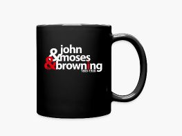 J. M. Browning - Tasse einfarbig Schwarz