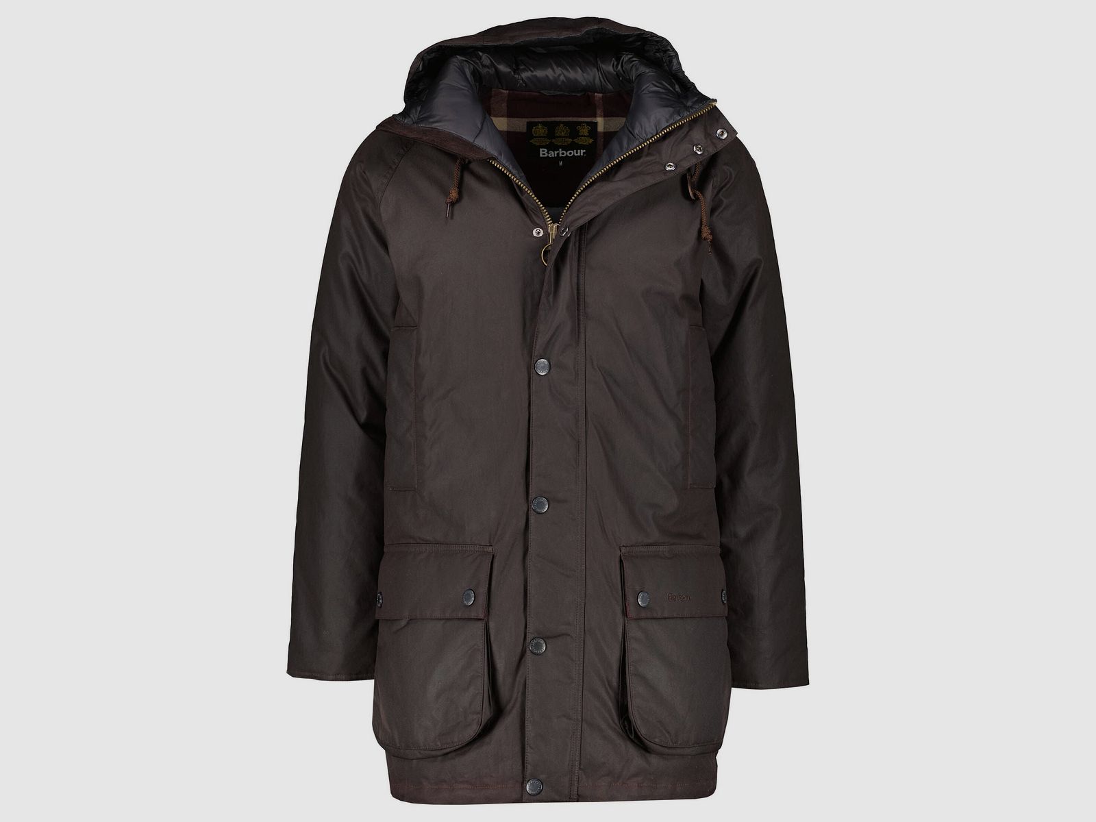 Barbour Hooded Beaufort Wachs Jacke