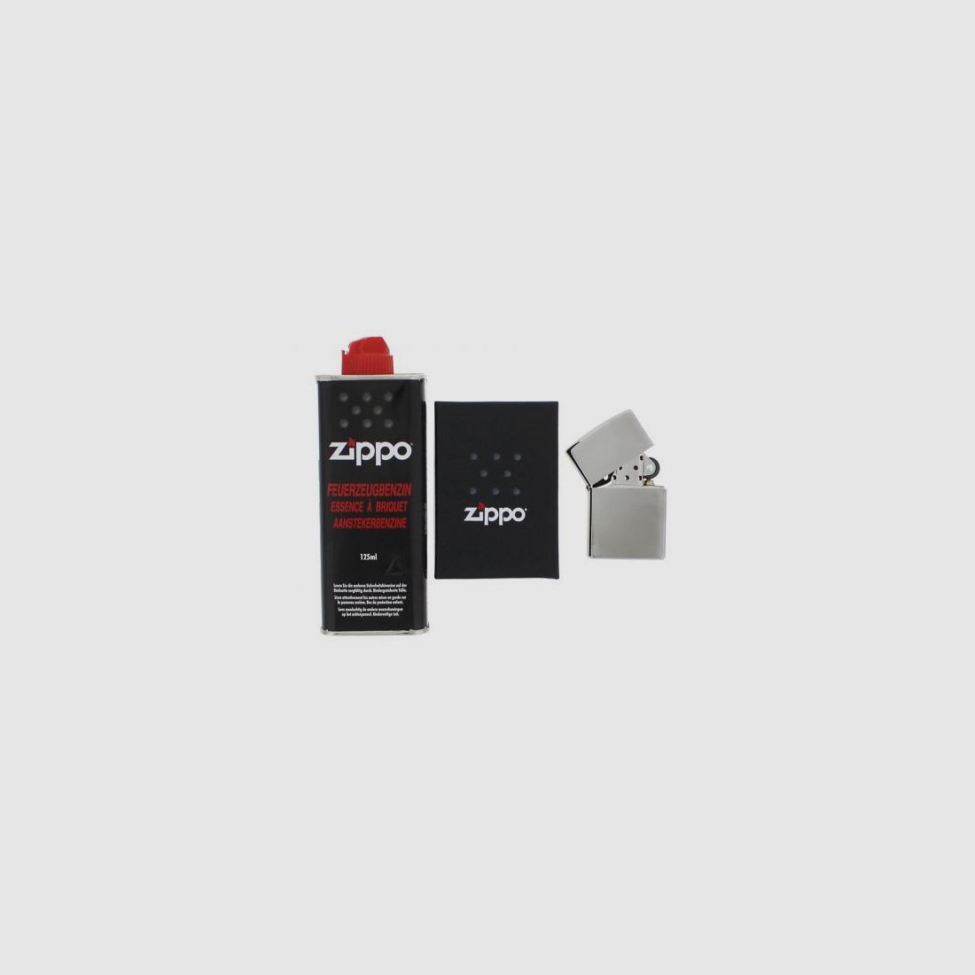 ZIPPO - SET + FREE GASOLINE
