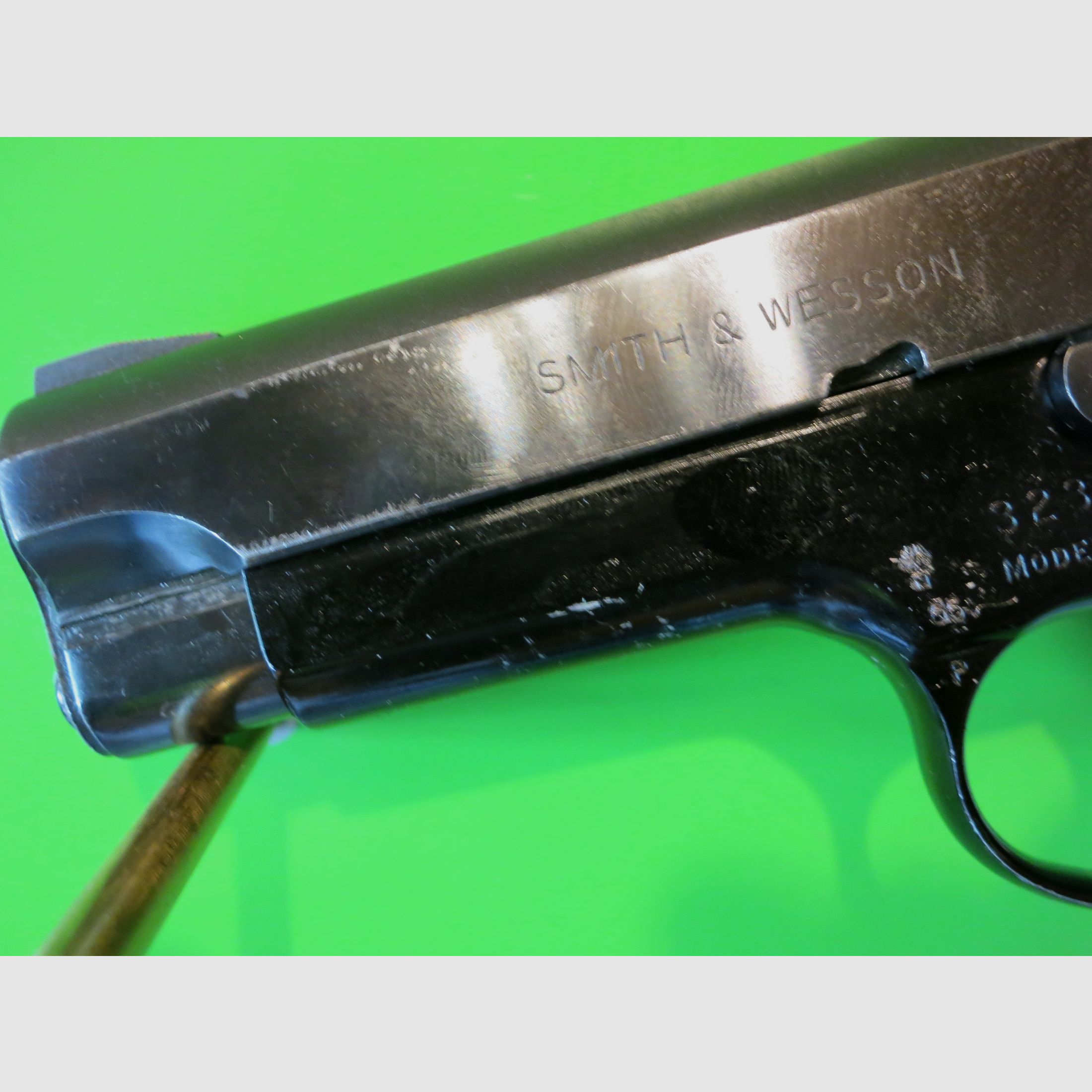 Smith & Wesson Model 39, 9 mm Para -CTG-, 1911er, Sportpistole       #56-
