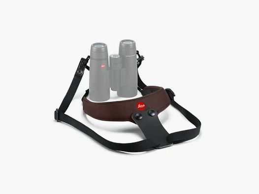Leica Neopren-Fernglasriemen Sport, schokoladenbraun