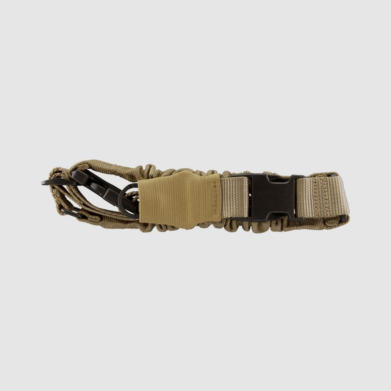 AIM SPORTS ONE POINT HD Bungee Sangle de Fusil Clip en Acier Manchon TAN, image 3 sur 3