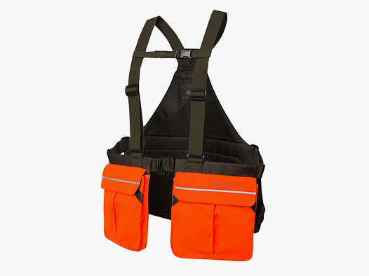 GILET/TRISACCA – BERETTA – STRAP EVO VEST Green Moss & Orange