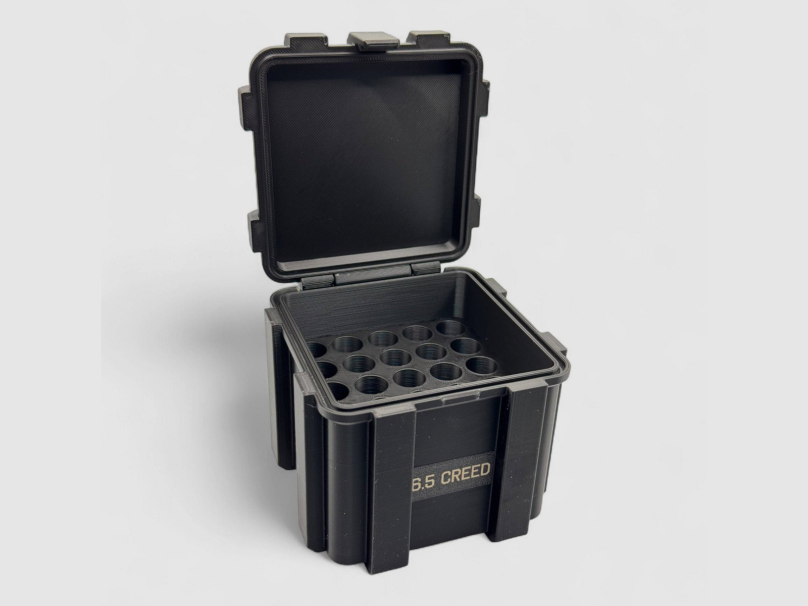 Filamelt munitiekist / .223 Remington / 'klapdeksel' / patroonbox, munitiekist