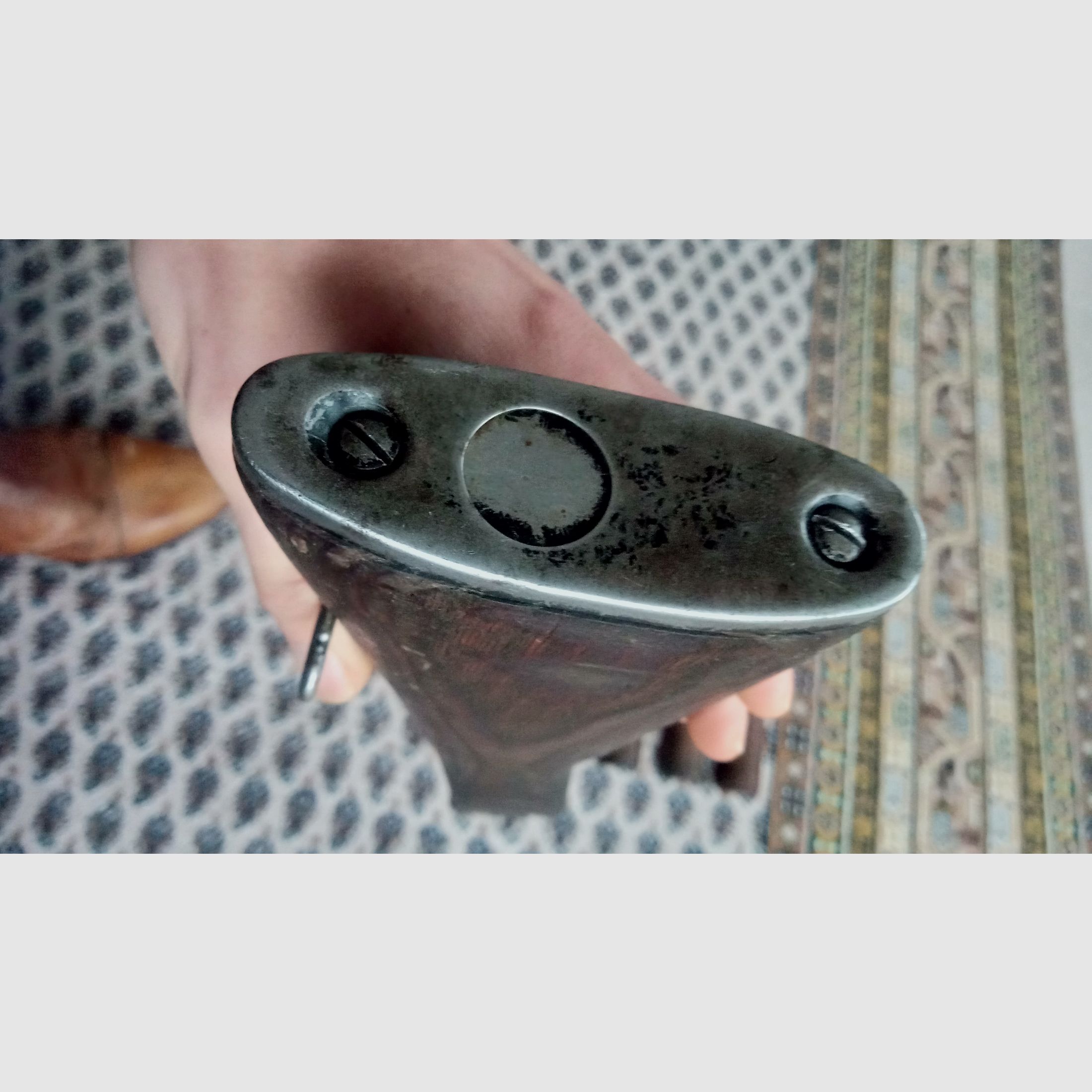 Zestaw kolb AK drewno laminowane ciemno brązowe, prawdopodobnie rosyjskie // kolba i osłona rękojeści // AKM i AK74 / może być również dopasowane do Cybergun GSG Co2 AK47