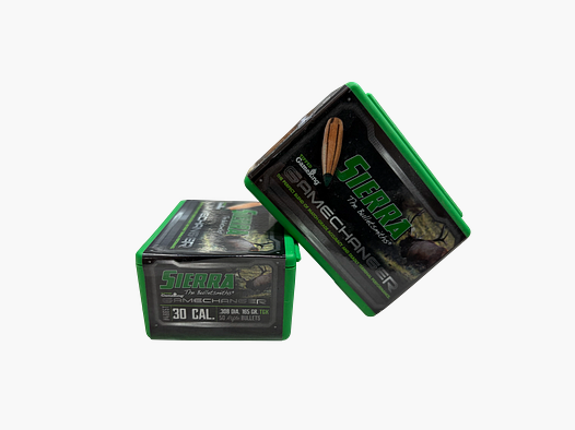 Proyectiles Sierra TGK GameChanger Cal.30 de 165 gr