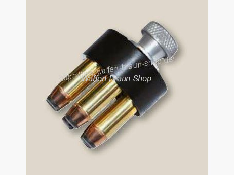 HKS-Speedloader Mod. 25-5, für S&W N-Rahmen Rev. .45 Colt, f. S&W M25-5, 625 Classic .45 Colt, Tauru
