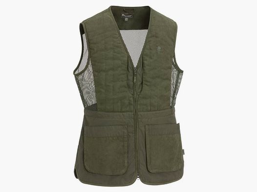 Pinewood Cadley Shooting Vest Damen Mossgreen