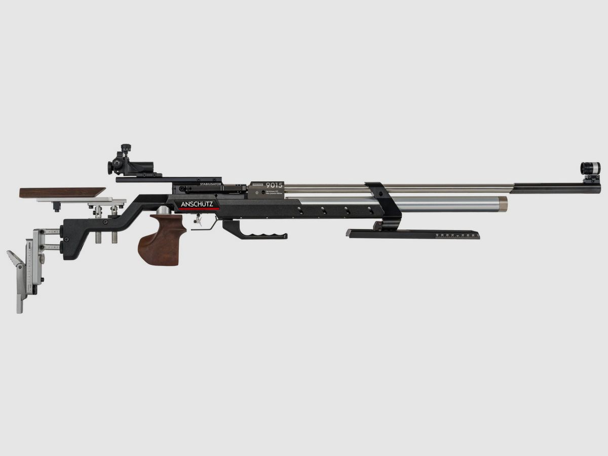 Luftgewehr Anschütz 9015 Alu Auflage Nussbaum