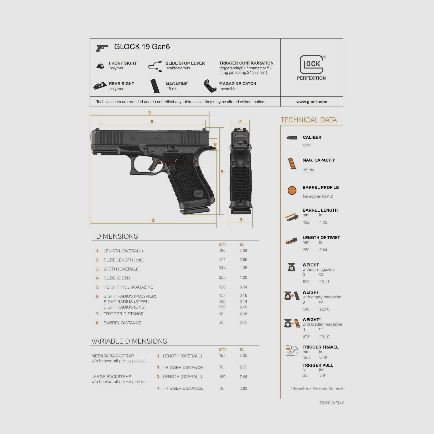 GLOCK G19 Generation 6 OR FS, Bild 5 von 56