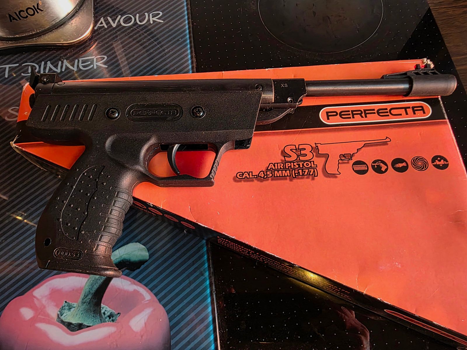 Pistola de aire perfecta 4,5mm