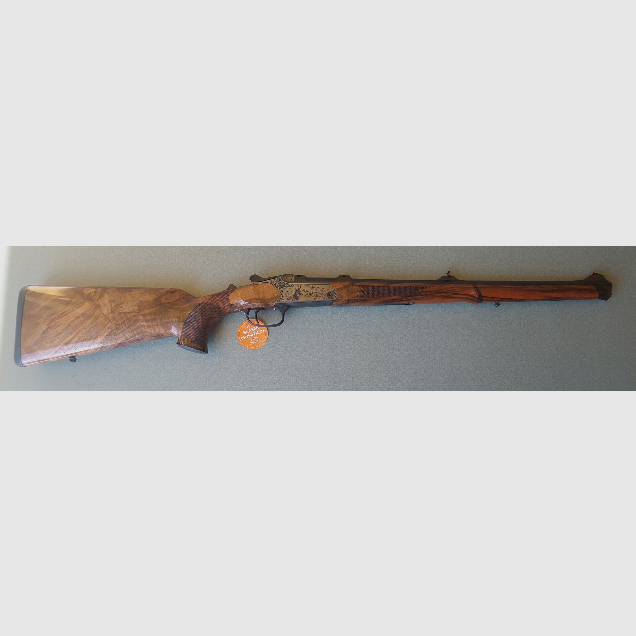Over-and-under shotgun Blaser K95 Stutzen Luxury Deer/Chamois Cal. 308 Win Octagonal Barrel