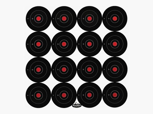 Lote de 172 dianas reactivas de 3'' Dirty Bird