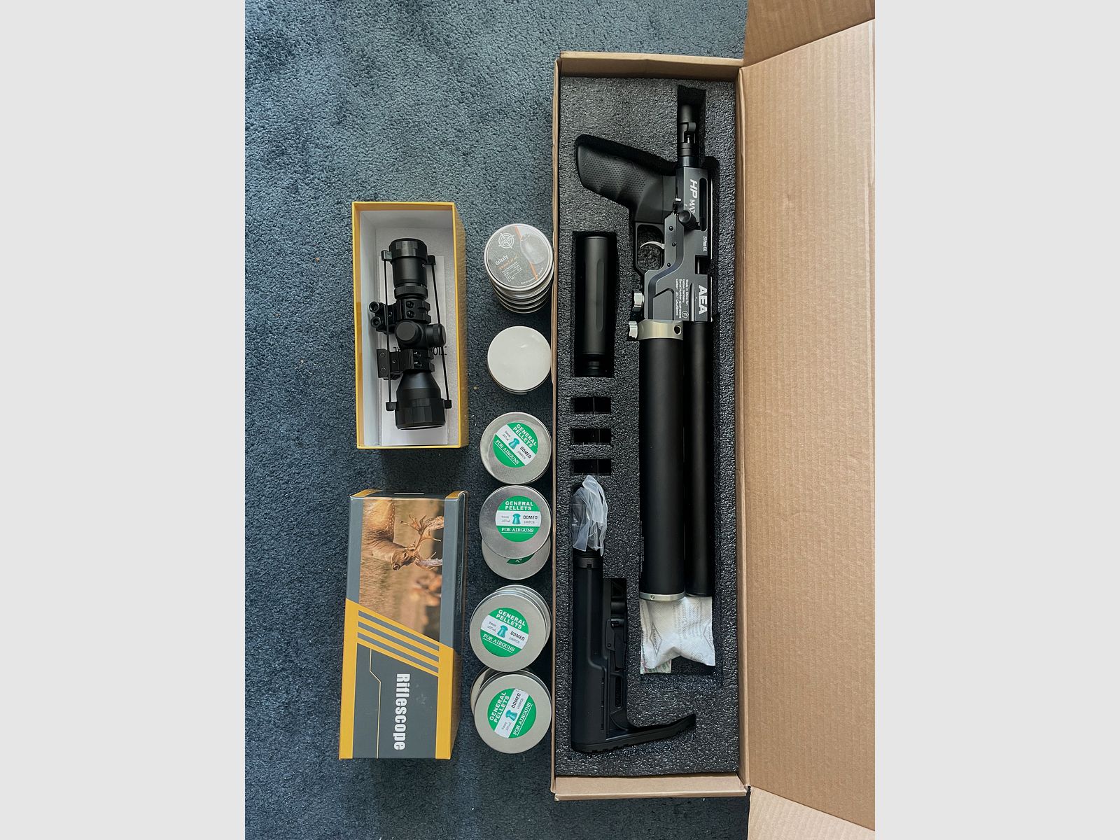 HP MAX AEA 9mm with suppressor
