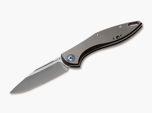 Taschenmesser Fara Titanium mit Leder Steck-Etui mit GÙrtelschlaufe