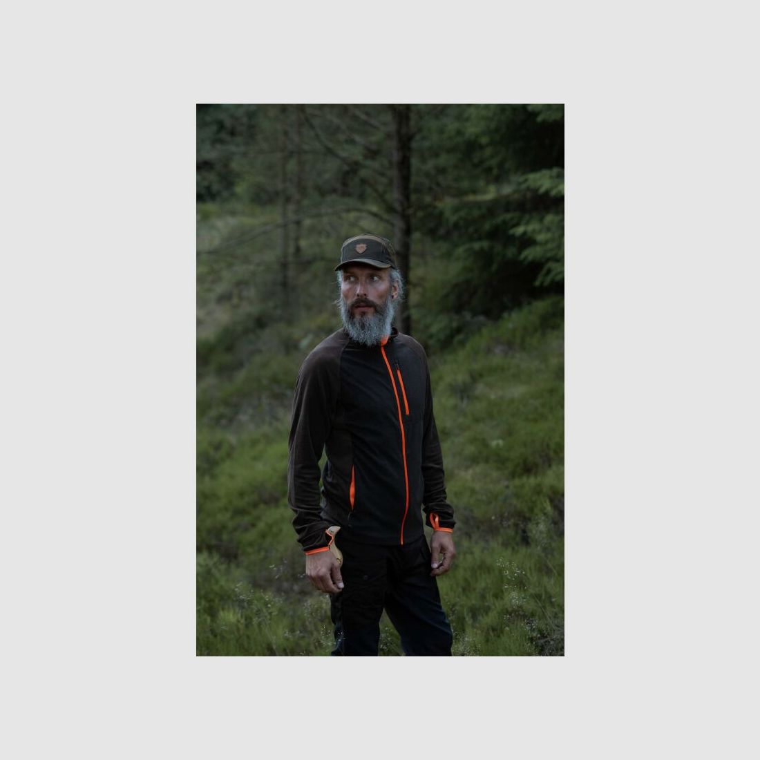 Northern Hunting Herren Unterhemd Anker Braun