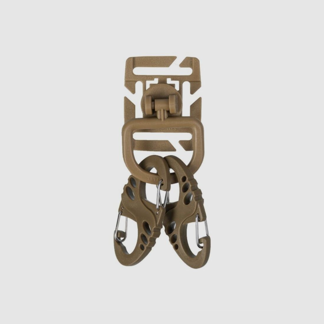 Set di fissaggio molle adattamento tattico coyote