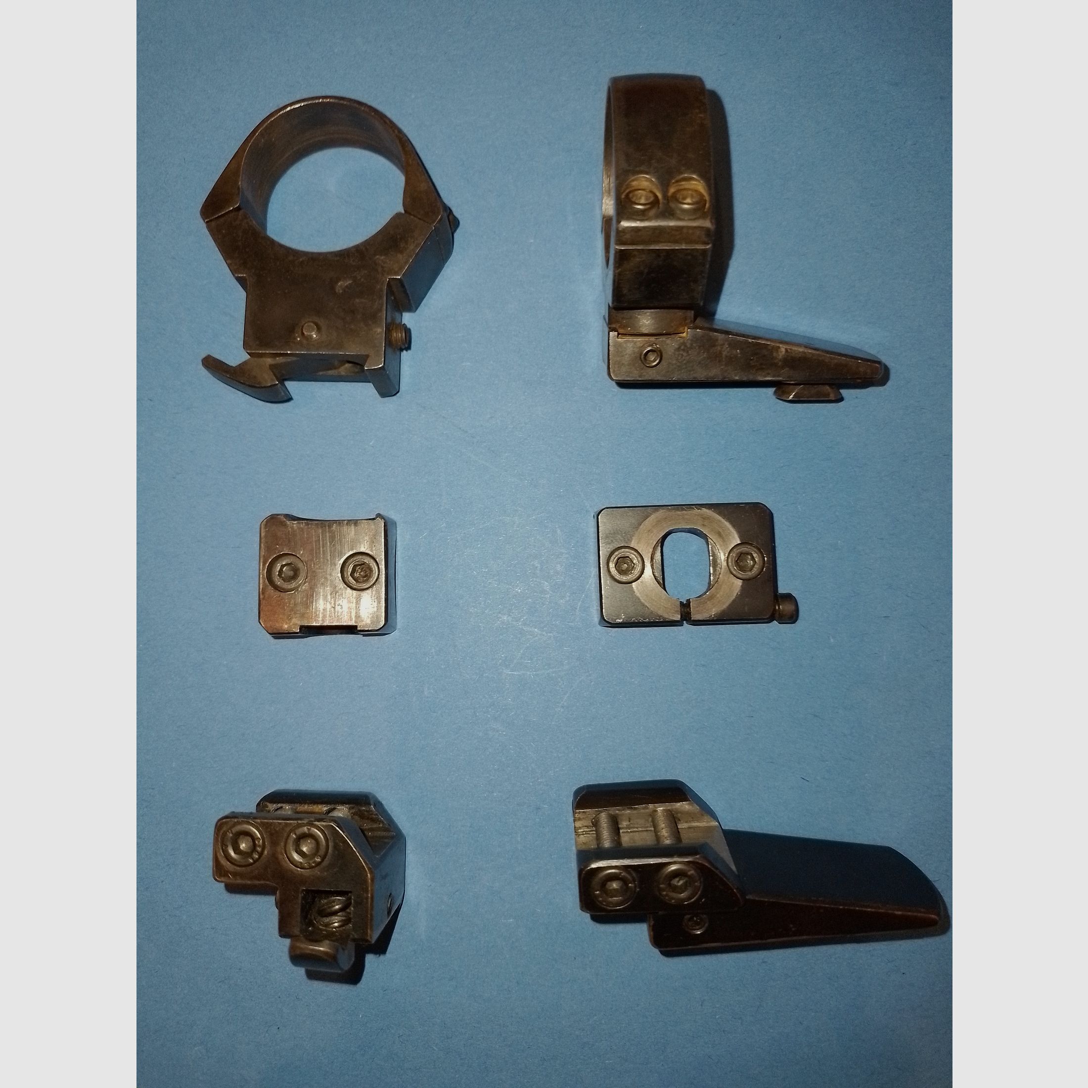 2 montages pivotantes pour 98er sans bourrelet