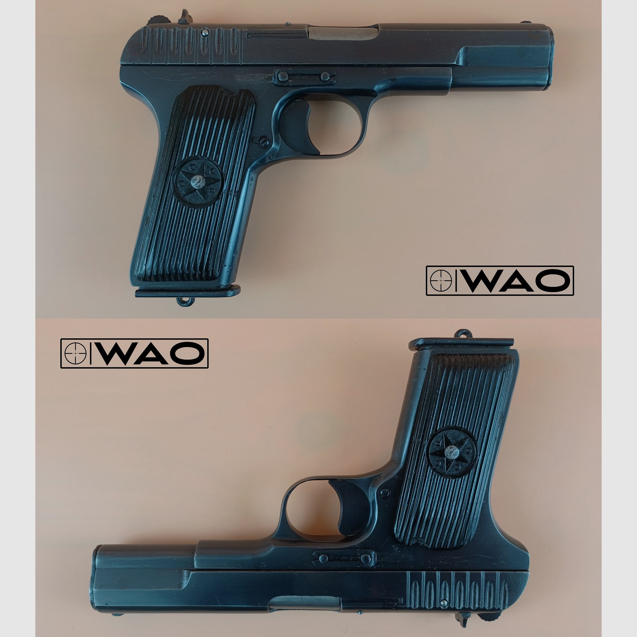 Tokarev TT-33, Kal. 7,62 x 25mm *zonder markering of stempeling - zeer zeldzaam*