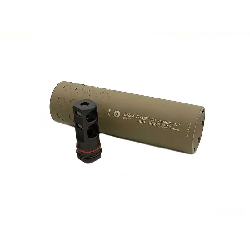 Moderator BK Precise DEAF QD - TAPLOCK CAGE FN 1/2-28 - FDE