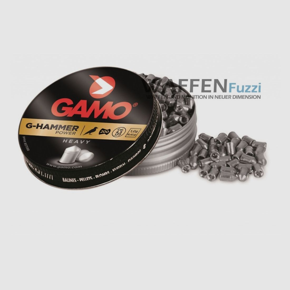 Gamo G-Hammer Heavyweight Diabolos Kaliber 4,5mm 200 STK
