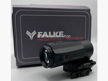 Falke B5xLE, 5x, modulo di ingrandimento incluso Gen 2, montaggio a molla pieghevole,