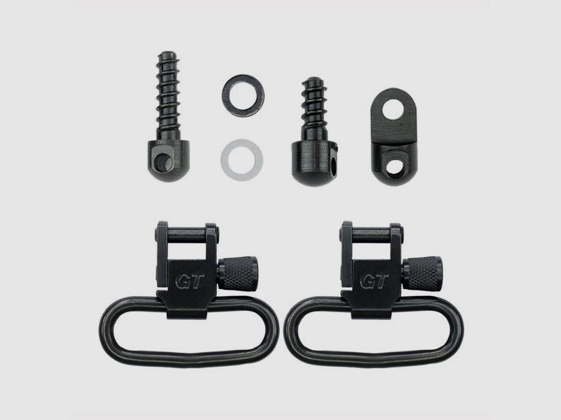 GROVTEC US 1,25″ GROVTEC US RUGER 10/22 1,25 SWIVEL SET SCHWARZ