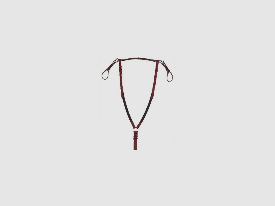 Poitrail DR avec martingale pour poney