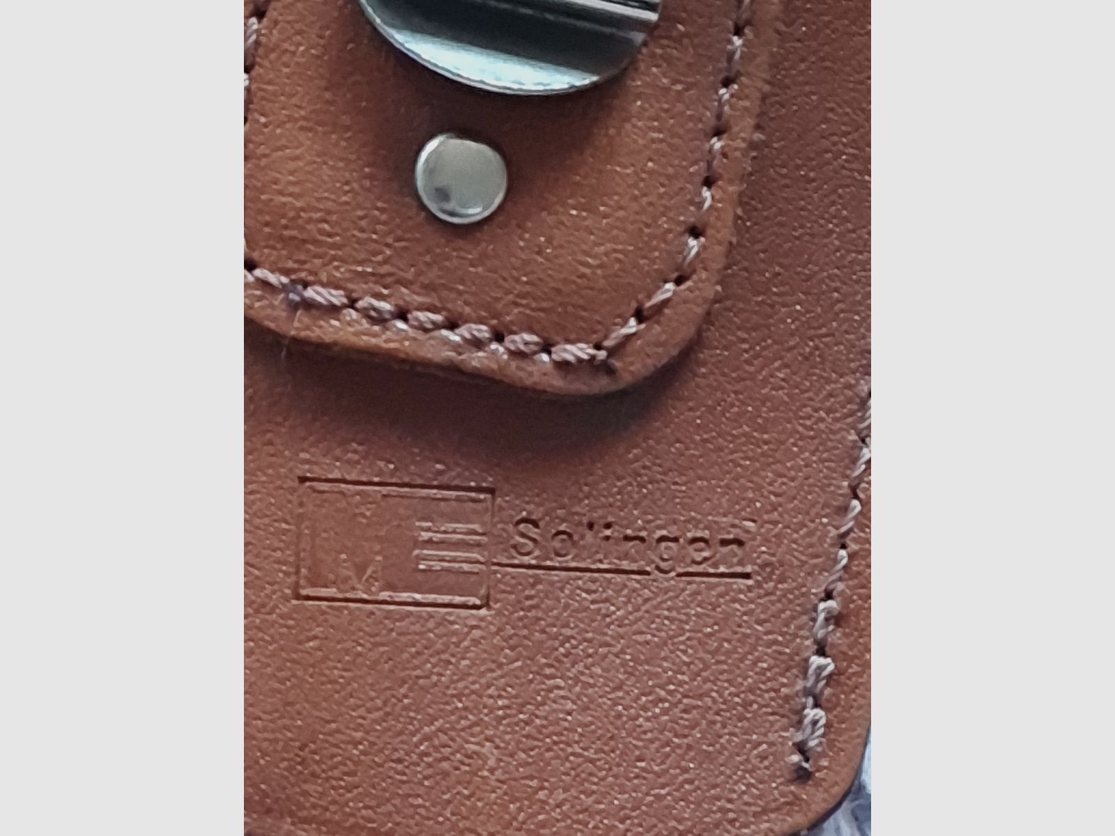 Fondina per revolver, pelle, fondina