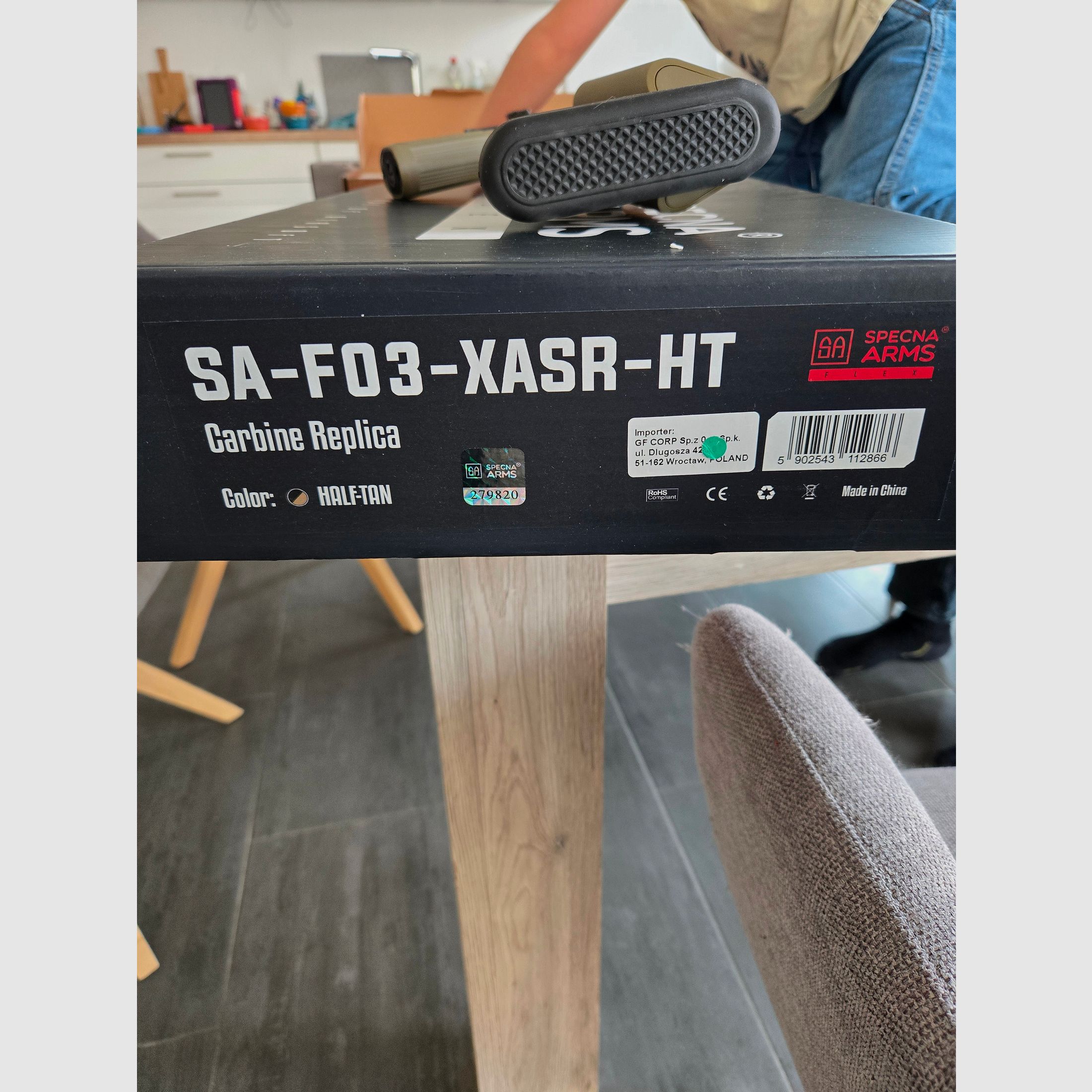 Specna Arms SA-F03-XASR-HT Airsoft 6mm BTG Custom 