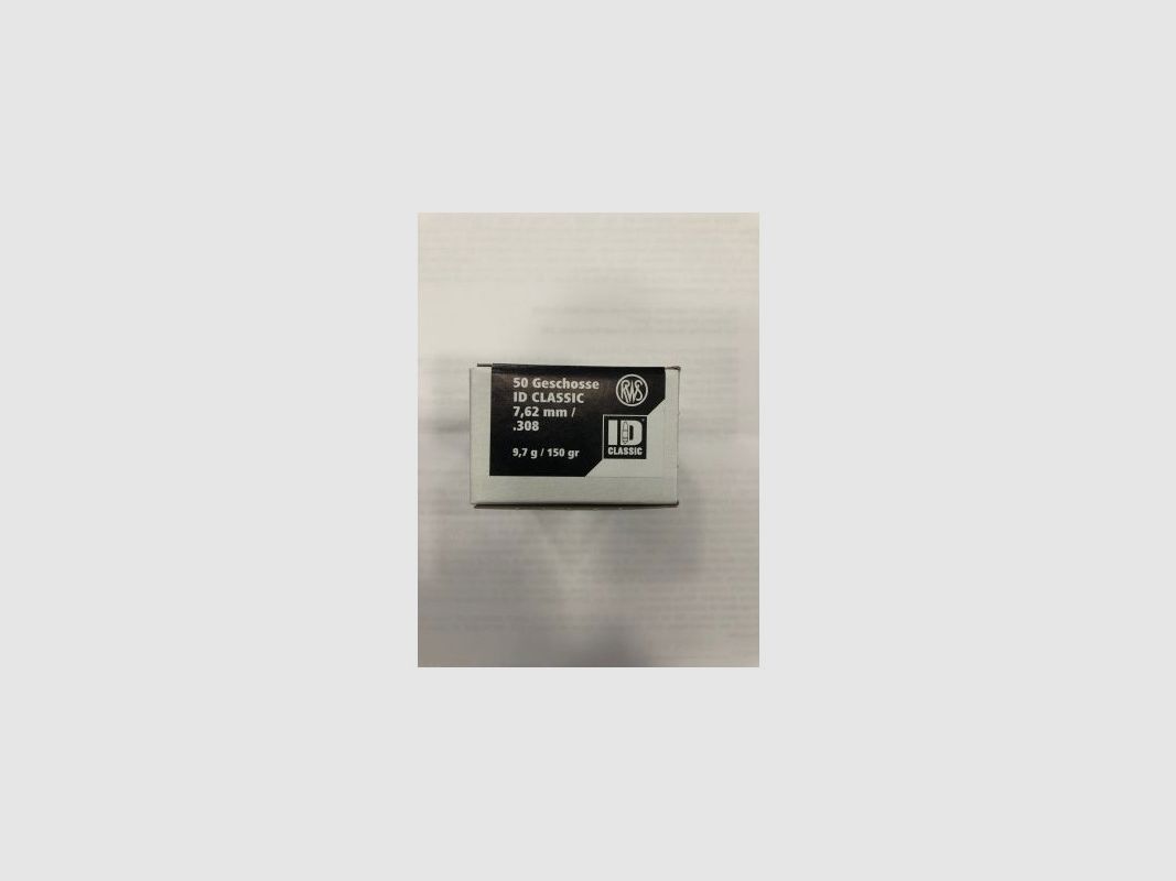 RWS GESCHOSSE C30 GR 150 ID DIA 308, Bild 2 von 3