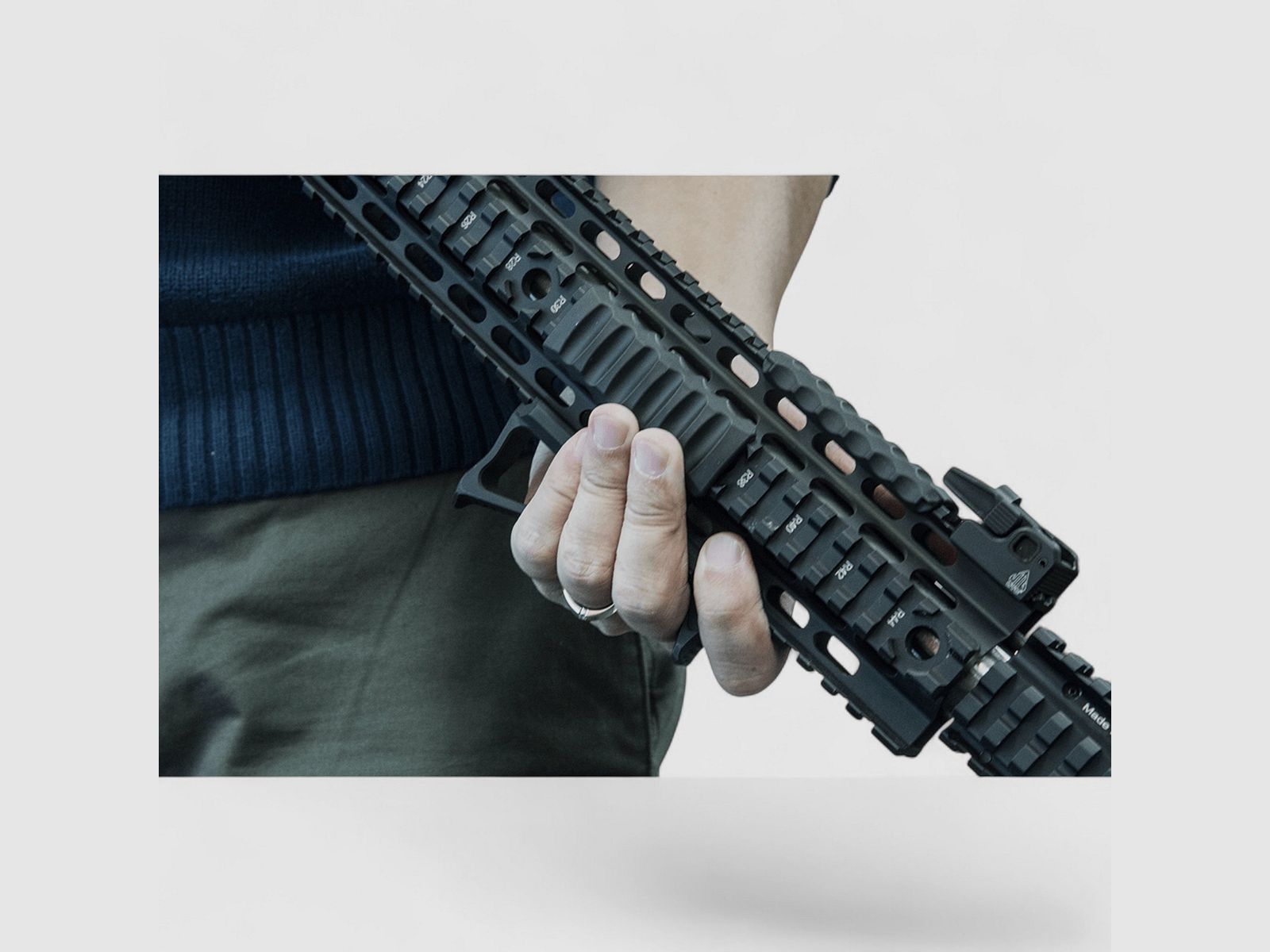 UTG Ultra Slim Angled Foregrip, image 7 of 8