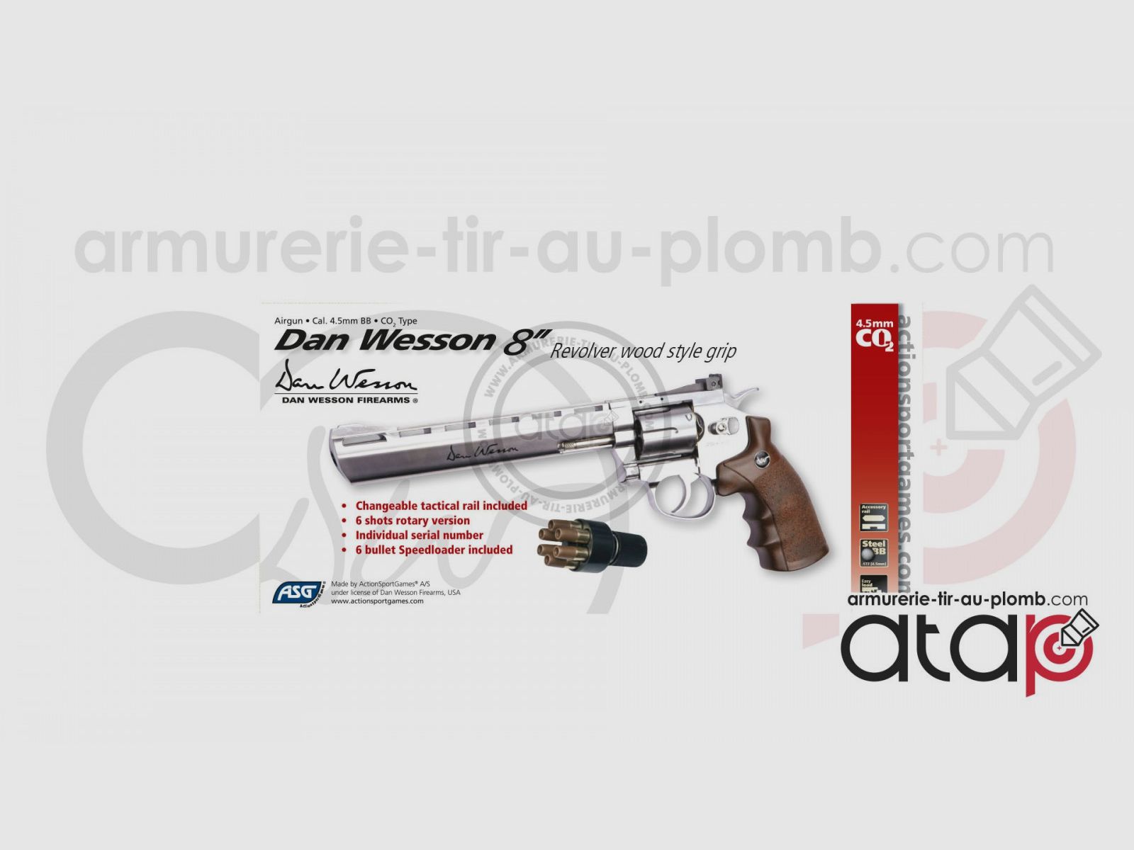 Dan Wesson 8" - Chromé, image 6 sur 6