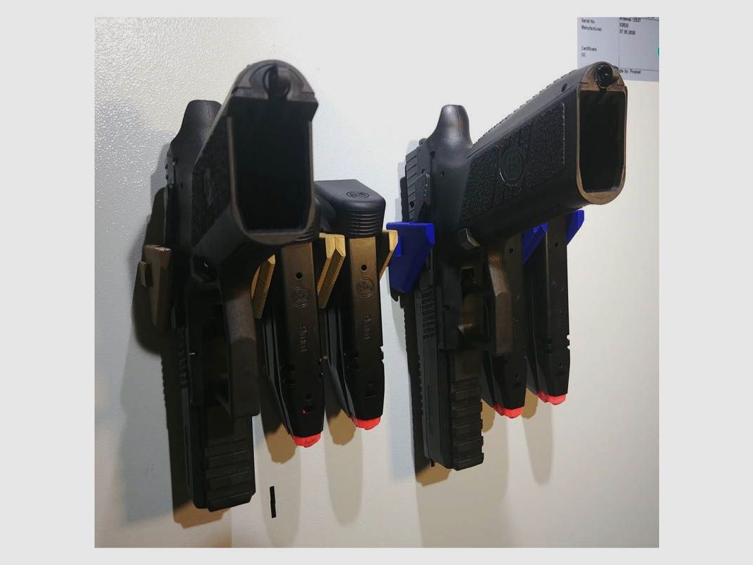 PISTOL HOLDER POMARAŃCZOWY, zdjęcie 4 z 7