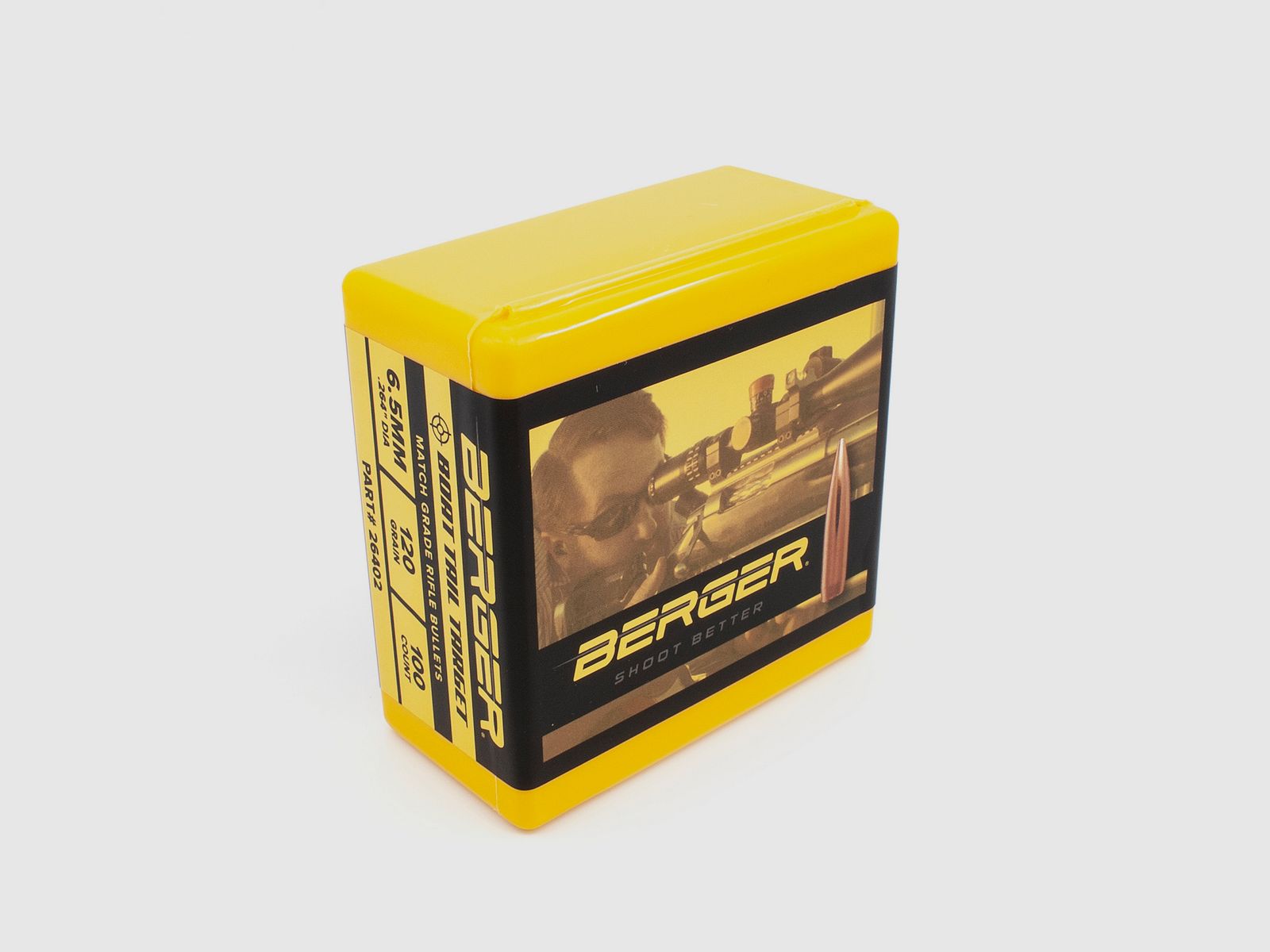 Berger Geschoss 6,5mm/.264 BT Target 120GR 100 Stück
